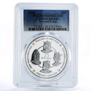 �P�C�}������ 25�h�� �m�[�}���L���O�X �o�C�L���O PR68 PCGS ��� 1980�N