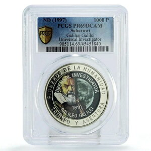 �T�n���E�B 1000 �y�Z�^ ���j�o�[�T�� �C���x�X�e�B�Q�[�^�[ �K�����C PR69 PCGS CuNi �R�C�� 1997
