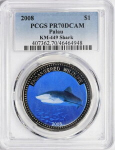 pI 2008N 1h J[CYh h u[ V[N KM-449 PCGS PR70DCAM Pop 2 EgA