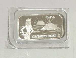 STLミント クレオパトラズ シークレット 1オンス .999 シルバー プルーフ アートバー 2017 リミテッドミント #55