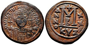 *AET* �W���X�e�B�j�A�� I AE �t�H���X�B EF-�B Cyzicus �~���g�A20 �N (���� 547/8 �N)�B