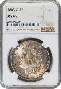 AJ K 1h 1883-O NGC: MS65 #C563