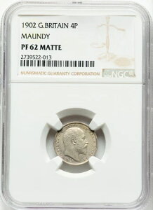 �p�� - 1902�N �G�h���[�h7�� - �v���[�t �}�E���f�B 4�y���X - NGC PF62 �}�b�g - ���I���ꂽ�\��!