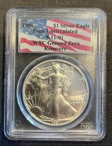 1991 WTC OEh [ $1 Vo[ C[O PCGS WF ANB