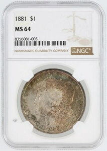 1881N K NGC MS64 S$1 tBftBA m[U[u