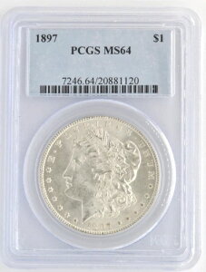 AJO 1897N K 1h 90% tBftBA PCGS MS64 RC