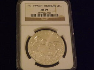 1991-P $1 ���V�����A�R NGC MS 70