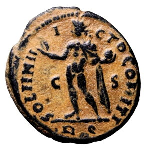 ICȂ LjEX I. AD 307/10-337B ? follis RQ C-S \ [} RC