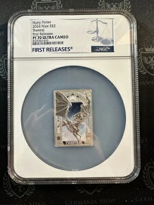2024 �j���[�G�C�W 1�I���X �V���o�[ �J���[�v���[�t �n���[�|�b�^�[ �Z�X�g���� NGC PF70 UC FR