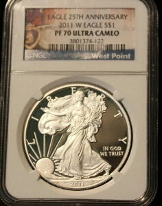 2011 W 25���N�L�O NGC �v���[�t 70 �E���g�� �J���I �V���o�[ �C�[�O�� �p�[�v���n�[�g ���x��