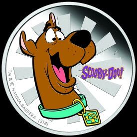【極美品/品質保証書付】 アンティークコイン モダンコイン [送料無料] 2018 Tuvalu Scooby-Doo 1oz Silver $ 1 Proof Coin Dog Year 2018 Tuvalu SCOOBY-DOO 1oz SILVER $1 PROOF COIN Dog Year