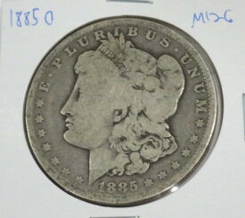 【極美品/品質保証書付】 アンティークコイン モダンコイン [送料無料] 1885 O Morgan Silver Dollar M126 1885 O Morgan Silver Dollar M126
