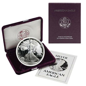 【極美品/品質保証書付】 アンティークコイン モダンコイン [送料無料] 1988年の証明シルバーイーグル 1988 proof silver eagle