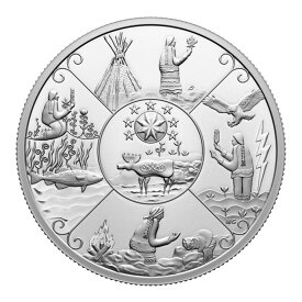 【極美品/品質保証書付】 アンティークコイン モダンコイン [送料無料] 2023カナダ世代MI’KMAQ CREATION STORY 1oz Silver Proof Coin 2023 Canada Generations Mi’kmaq Creation Story 1oz Silver Proof Coin