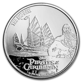 【極美品/品質保証書付】 アンティークコイン モダンコイン [送料無料] 2021ニューパイレーツオブザカリビアン - 皇后1オンスシルバーコイン 2021 Niue Pirates of the Caribbean - The Empress 1oz Silver Coin