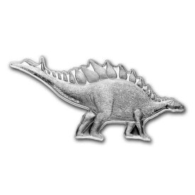 【極美品/品質保証書付】 アンティークコイン モダンコイン [送料無料] 2022ソロモン諸島北米の恐竜ステゴサウルス2オンスシルバーリバースP 2022 Solomon Islands Dinosaurs of North America Stegosaurus 2oz Silver Reverse P