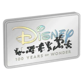 【極美品/品質保証書付】 アンティークコイン モダンコイン [送料無料] 2023 niueディズニー100年のワンダーコインバー1オンス.999シルバーミッキーマウス 2023 Niue Disney 100 Years of Wonder Coin Bar 1oz .999 Silver Mickey Mouse