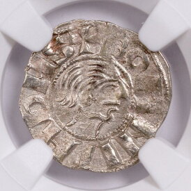 【極美品/品質保証書付】 アンティークコイン モダンコイン [送料無料] アンティオキア、キングボヘモンドIII（1149-1163）シルバーデニールNGC MS61ストーリーボールト Antioch, King Bohemond III (1149-1163) Silver Denier NGC MS61 Story Vault