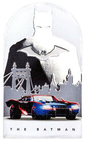 【極美品/品質保証書付】 アンティークコイン モダンコイン [送料無料] 2022 niue dcコミックバットマン映画ポスターシルバープルーフ$ 2コインバットモービルogp 2022 Niue DC Comics The Batman Movie Poster Silver Proof $2 Coin Batmobile OGP