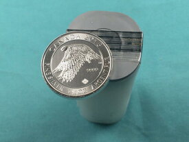 【極美品/品質保証書付】 アンティークコイン モダンコイン [送料無料] 15コインフルロール2016カナダ1.5オンスシルバーホワイトファルコン非循環コイン 15 Coin Full Roll 2016 Canada 1.5 oz Silver White Falcon Uncirculated Coin