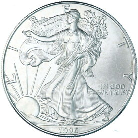 【極美品/品質保証書付】 アンティークコイン モダンコイン [送料無料] 1996 American Silver Eagle 1 Oz未循環コインミルクスポット写真F552を参照 1996 American Silver Eagle 1 Oz Uncirculated Coin Milk Spots See Pics F552