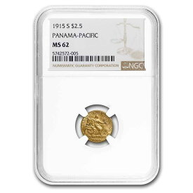 【極美品/品質保証書付】 アンティークコイン モダンコイン [送料無料] 1915-Sゴールド$ 2.50パナマ太平洋MS-62 NGC-SKU＃211760 1915-S Gold $2.50 Panama-Pacific MS-62 NGC - SKU#211760