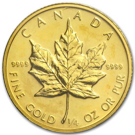【極美品/品質保証書付】 アンティークコイン モダンコイン [送料無料] 1986カナダ1/4オンスゴールドメープルリーフBU -SKU＃82825 1986 Canada 1/4 oz Gold Maple Leaf BU - SKU #82825