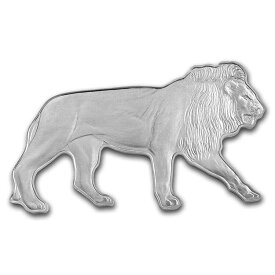【極美品/品質保証書付】 アンティークコイン モダンコイン [送料無料] 2021 SI 1オンスシルバーアフリカの2 $ 2動物：アフリカライオン-SKU＃237913 2021 SI 1 oz Silver $2 Animals of Africa: African Lion - SKU#237913