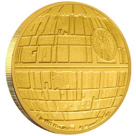 【極美品/品質保証書付】 アンティークコイン モダンコイン [送料無料] 2020 Star Wars?Death Star?-Niue-木製の場合-1Ozppゴールドコイン - 2020 Star Wars? Death Star? - Niue - In Wooden Case - 1oz PP Gold Coin-