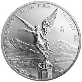 【極美品/品質保証書付】 アンティークコイン モダンコイン [送料無料] 2023年のリバタド女神勝利シルバーコイン - メキシコ - プレミアム投資コイン-5オンスPC- 2023 Libertad Goddess of Victory Silver Coin - Mexico - Premium Investment Coin - 5oz PC-