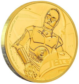 【極美品/品質保証書付】 アンティークコイン モダンコイン [送料無料] Star Wars?Classics C -3Po?（9）Gold Coin 2017 -Niue-ケース-1/4oz pp- Star Wars? Classics C-3PO? (9) Gold Coin 2017 - Niue - In Case - 1/4oz PP-