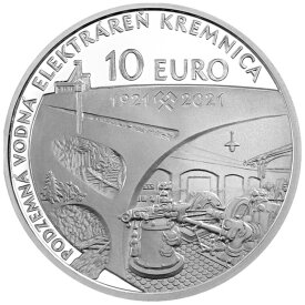 【極美品/品質保証書付】 アンティークコイン モダンコイン [送料無料] シルバーコインアンダーグラウンドハイドロパワープラント2021-スロバキア - カプセル18 gr st- Silver coin underground hydropower plant 2021 - Slovakia - in capsule 18 gr ST-