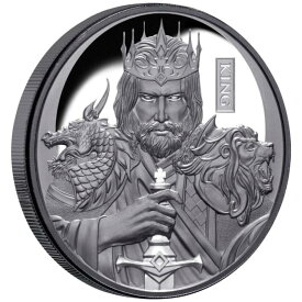 【極美品/品質保証書付】 アンティークコイン モダンコイン [送料無料] 2023チェスキングシルバーコイン-niue -1 ozブラックプルーフ - 2023 Chess King Silver Coin - Niue - 1 Oz Black Proof-