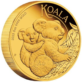 【極美品/品質保証書付】 アンティークコイン モダンコイン [送料無料] 2023コアラゴールドコイン - オーストラリア - 木製の場合-5オンスpp- 2023 Koala Gold Coin - Australia - In Wooden Case - 5 Oz PP-