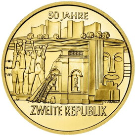 【極美品/品質保証書付】 アンティークコイン モダンコイン [送料無料] ゴールドコインセカンド共和国ミレニアムシリーズ1995-オーストリア-16.22 GR PP- Gold Coin Second Republic Millennium Series 1995 - Austria - 16.22 gr PP-