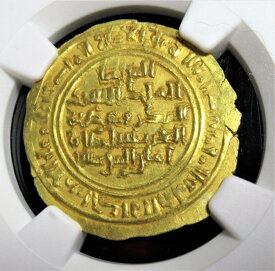 【極美品/品質保証書付】 アンティークコイン モダンコイン [送料無料] イスラム王朝AH 506-528ゴールドディナールAH 525 MS61 NGC。 Islamic Dynasties AH 506-528 gold Dinar AH 525 MS61 NGC.