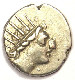 【極美品/品質保証書付】 アンティークコイン モダンコイン [送料無料] Carian Islands Rhodes ar Drachm Coin 84-88 BC -VF CONDING -RARE COIN！ Carian Islands Rhodes AR Drachm Coin 84-88 BC - VF Condition - Rare Coin!