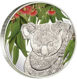 【極美品/品質保証書付】 アンティークコイン モダンコイン [送料無料] クックアイランド2011 5 $オーストラリアの香りコアラとユーカリの葉 Cook Islands 2011 5$ Scent of Australia Koala & Eucalyptus Leaves