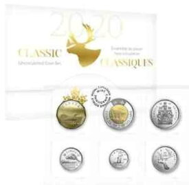 【極美品/品質保証書付】 アンティークコイン モダンコイン [送料無料] 2020 -Classic Canadian Uncirculated 6 -Coinセット - $ 2 $ 1 50C 25C 10C 5C-カナダ 2020 - Classic Canadian Uncirculated 6-coin Set - $2 $1 50c 25c 10c 5c - Canada