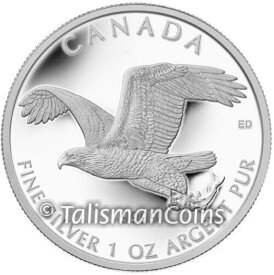 【極美品/品質保証書付】 アンティークコイン モダンコイン [送料無料] プルーフカナダ2014白頭イーグルハントバード獲物$ 5 1トロイオズ純粋な銀シルバーフルOGP PROOF Canada 2014 BALD EAGLE Hunt Bird Prey $5 1 Troy Oz Pure Silver in FULL OGP