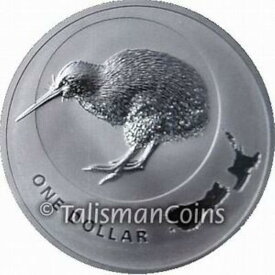 【極美品/品質保証書付】 アンティークコイン モダンコイン [送料無料] ニュージーランド2009キーウィ鳥のアイコン$ 1 1トロイオズ純粋なシルバーダラーBUフルOGP New Zealand 2009 KIWI BIRD Icons $1 1 Troy Oz Pure Silver Dollar BU in FULL OGP