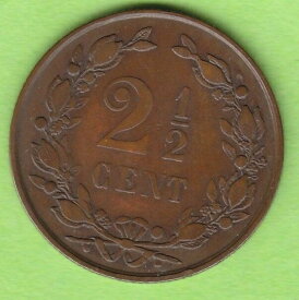 【極美品/品質保証書付】 アンティークコイン モダンコイン [送料無料] オランダ2 1/2セント1883非常に素晴らしい珍しい年nswleipzig Netherlands 2 1/2 Cent 1883 Very Fine Rare Year nswleipzig