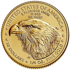 【極美品/品質保証書付】 アンティークコイン モダンコイン [送料無料] 2021 $ 10タイプ2アメリカンゴールドイーグル1/4オンスブリリアント非循環 2021 $10 Type 2 American Gold Eagle 1/4 oz Brilliant Uncirculated