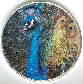 【極美品/品質保証書付】 アンティークコイン モダンコイン [送料無料] ピーコック - 限定版アメリカンシルバーイーグル1オンス.999シルバーダラーコイン Peacock - Limited Edition American Silver Eagle 1oz .999 Silver Dollar Coin