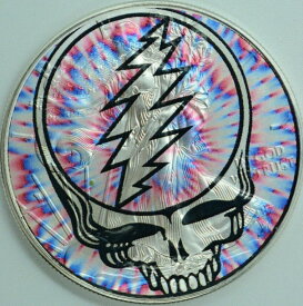 【極美品/品質保証書付】 アンティークコイン モダンコイン [送料無料] グレイトフルデッド - アメリカンシルバーイーグル1オンス.999限定版シルバーダラーコイン Grateful Dead - American Silver Eagle 1oz.999 Limited Edition Silver Dollar Coin