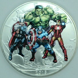 【極美品/品質保証書付】 アンティークコイン モダンコイン [送料無料] ハルク-avengersアメリカンシルバーイーグル1オンス.999限定版シルバーダラーコイン Hulk -Avengers American Silver Eagle 1oz .999 Limited Edition Silver Dollar Coin