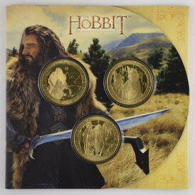 【極美品/品質保証書付】 アンティークコイン モダンコイン [送料無料] ニュージーランド-2012-循環を非循環3コインセット - ホビット：予想外の旅 New Zealand - 2012 - Uncirculated 3 Coin Set - The Hobbit: An Unexpected Journey
