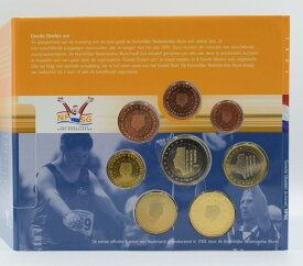 【極美品/品質保証書付】 アンティークコイン モダンコイン [送料無料] オランダ2001 -FDCユーロコインセット Netherlands 2001 - FDC Euro Coinset