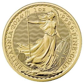 【極美品/品質保証書付】 アンティークコイン モダンコイン [送料無料] 2024ゴールド1オンスブリティッシュロイヤルミントブリタニアブブ 2024 Gold 1 oz British Royal Mint Britannia BU