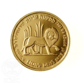 【極美品/品質保証書付】 アンティークコイン モダンコイン [送料無料] イスラエルコインライオンとザクロ3.46gゴールドプルーフ1 NIS Israel Coin Lion and Pomegranate 3.46g Gold Proof 1 NIS